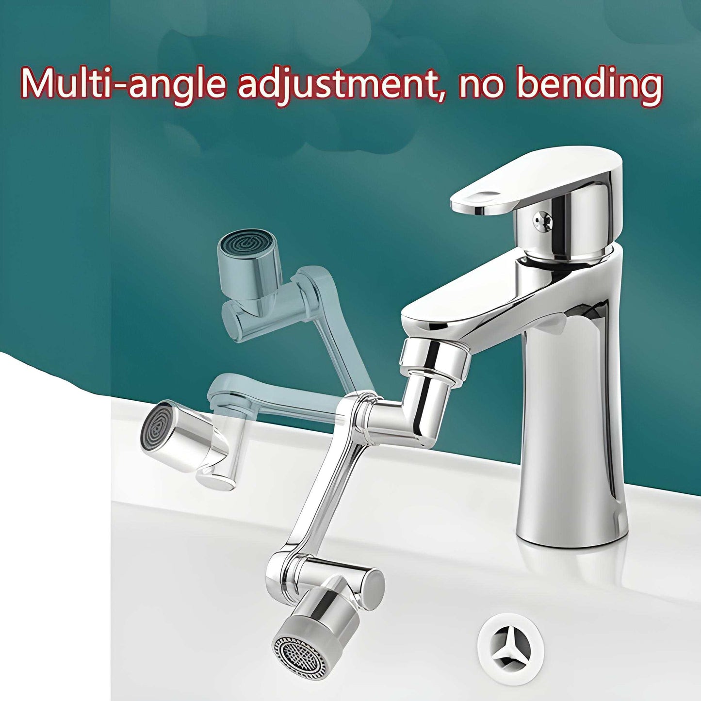 1080° Rotatable Multifunctional Extension Universal Swivel Robotic Arm Faucet