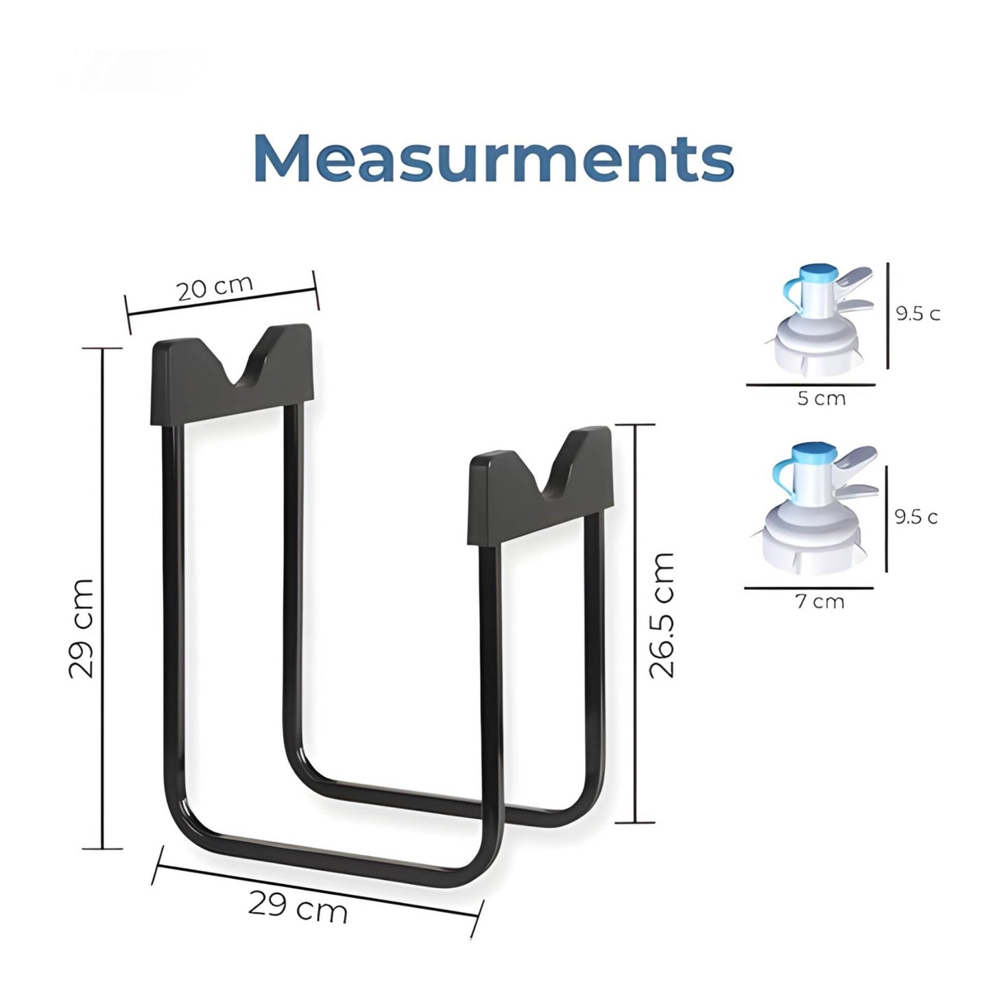 Portable Strong Steel Water Dispenser Stand with Fast Flow Water Spout Nozzle