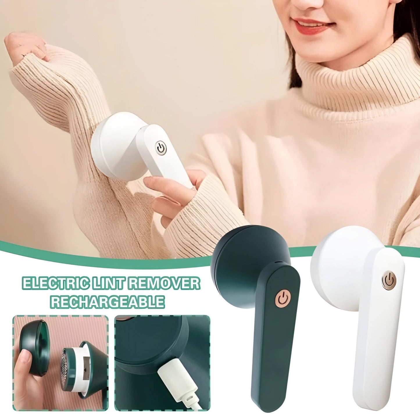 Electric Lint Remover For Clothing Sweater Rechargeable