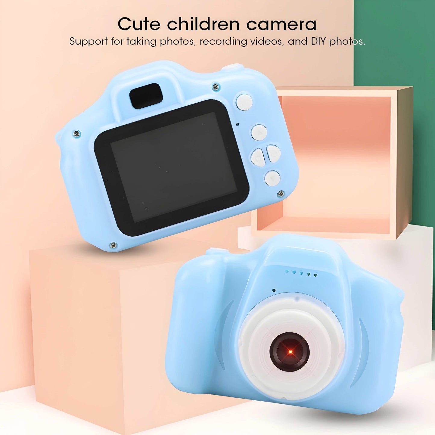 Kids Digital Video Camera Mini Creator Cam Safe, Stylish & Perfect for Kids