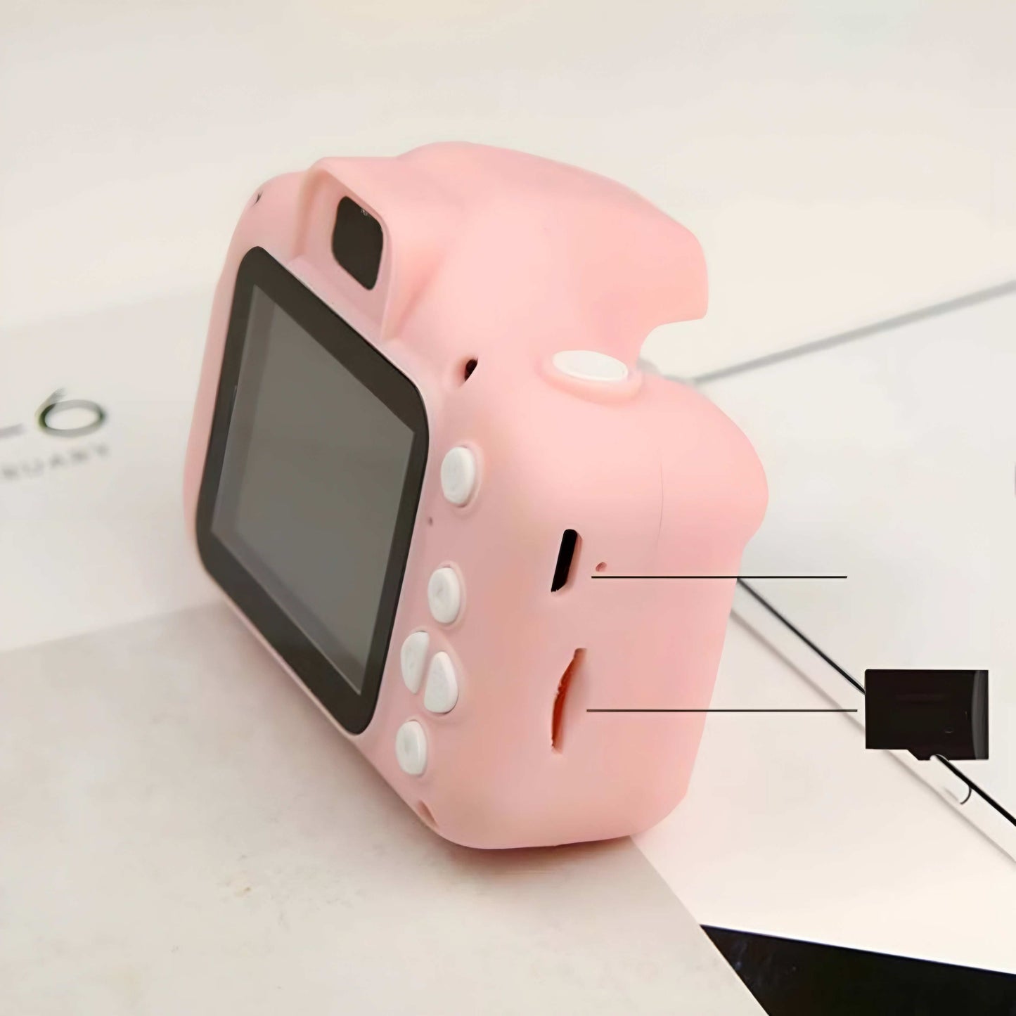 Kids Digital Video Camera Mini Creator Cam Safe, Stylish & Perfect for Kids