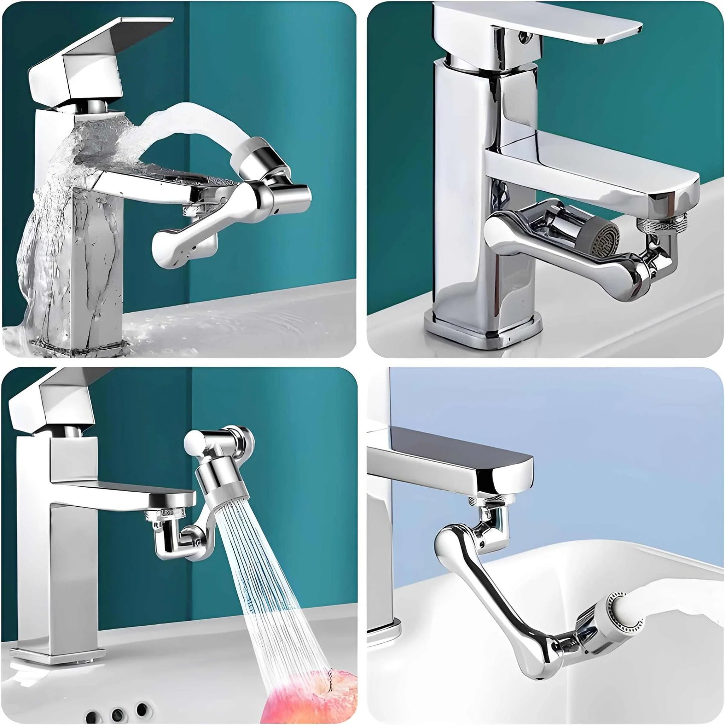 1080° Rotatable Multifunctional Extension Universal Swivel Robotic Arm Faucet
