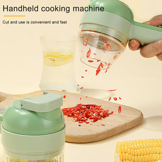 Electric Food Chopper Vegetable Chopper Vegetable Slicer Garlic Crusher Meat Grinder Machine Peeler Kitchen Tools