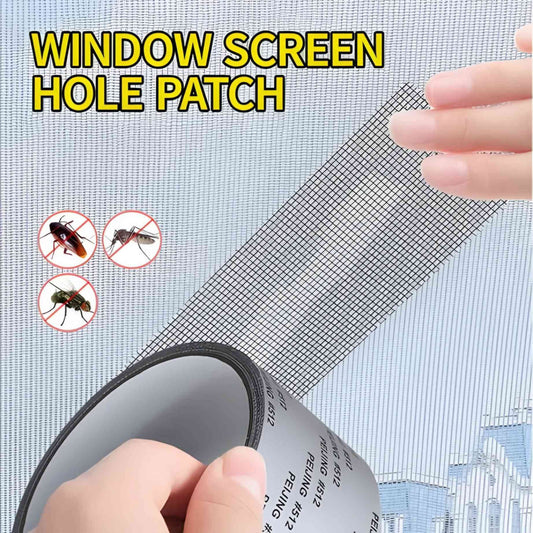 Strong Self Adhesive Window Net Screen Repair Patch Tape For Covering Up Holes Tears Anti Insect Mosquito Mesh