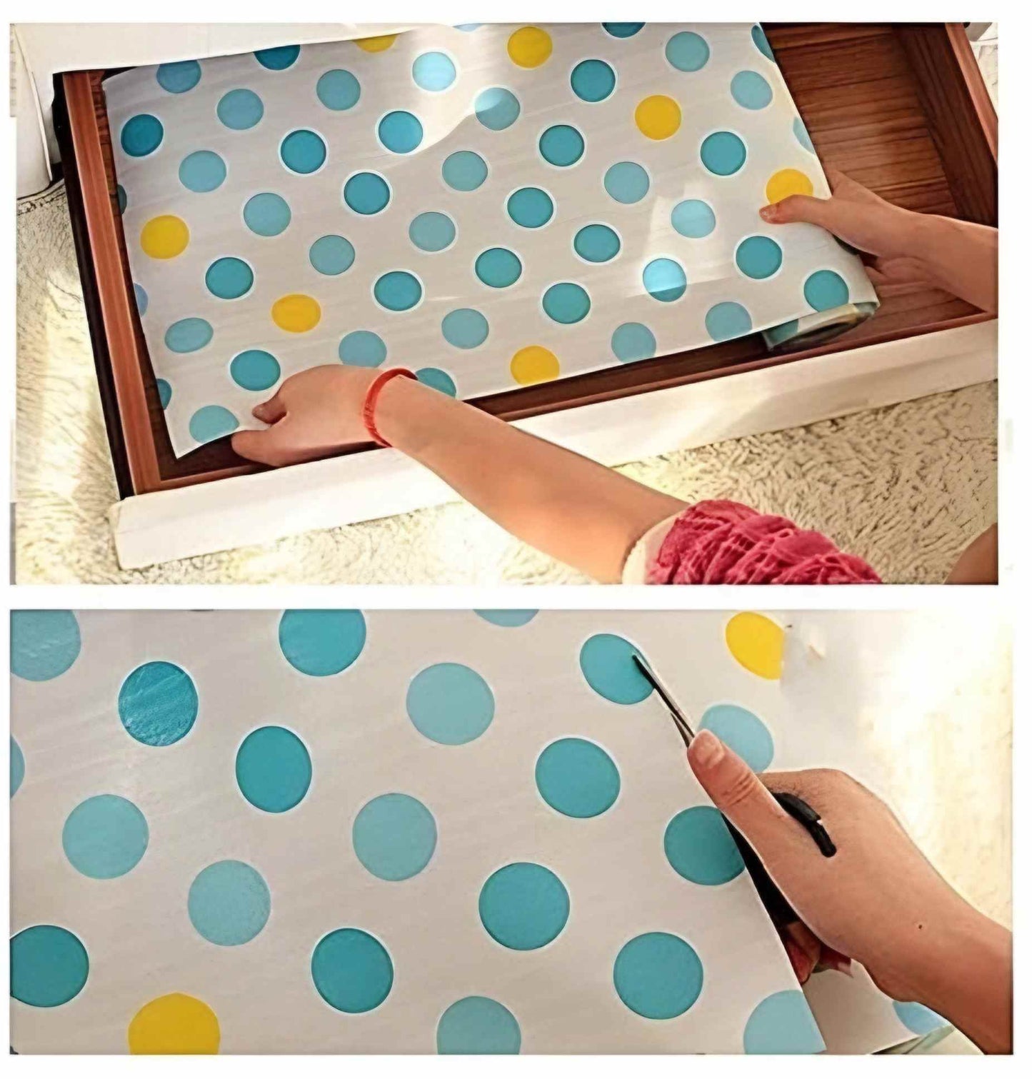Anti Slip Foamic Sheets For Shelves Wardrobe Kitchen Cabinet Fridge, Table (Random Design)