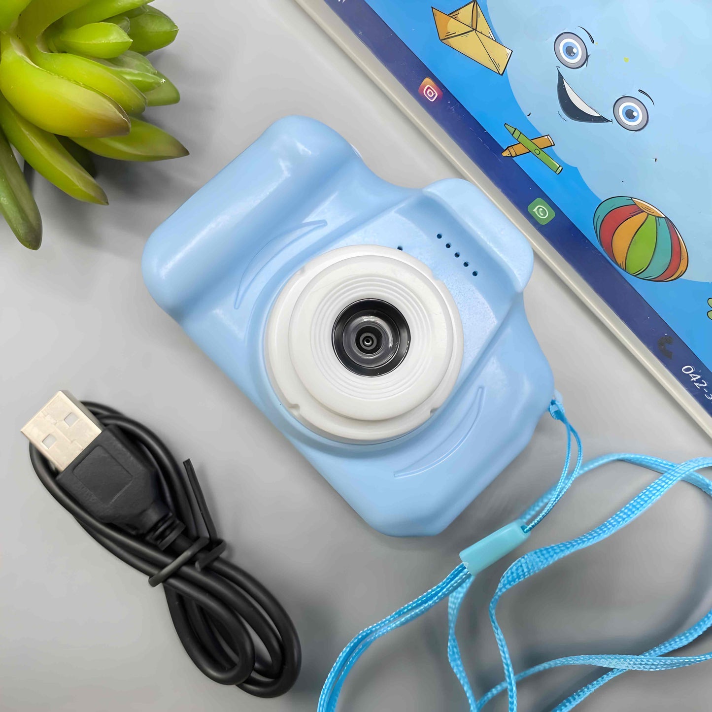 Kids Digital Video Camera Mini Creator Cam Safe, Stylish & Perfect for Kids