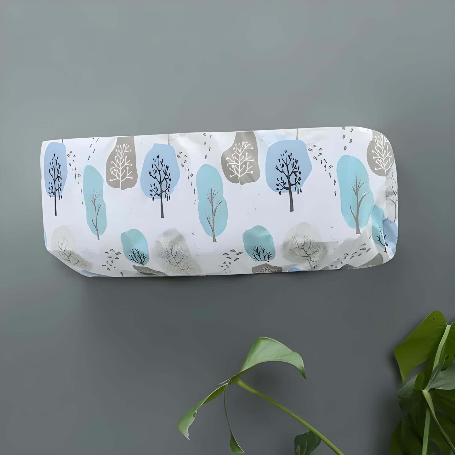 2x Cute Cartoon Printing Dust Cover For AC (1 Ton)