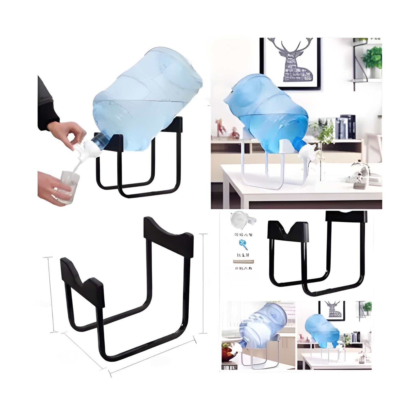 Portable Strong Steel Water Dispenser Stand with Fast Flow Water Spout Nozzle