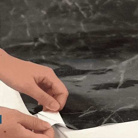 Waterproof Heat Resistant Self Adhesive Anti Oil Kitchen Wallpaper Marble Sheet